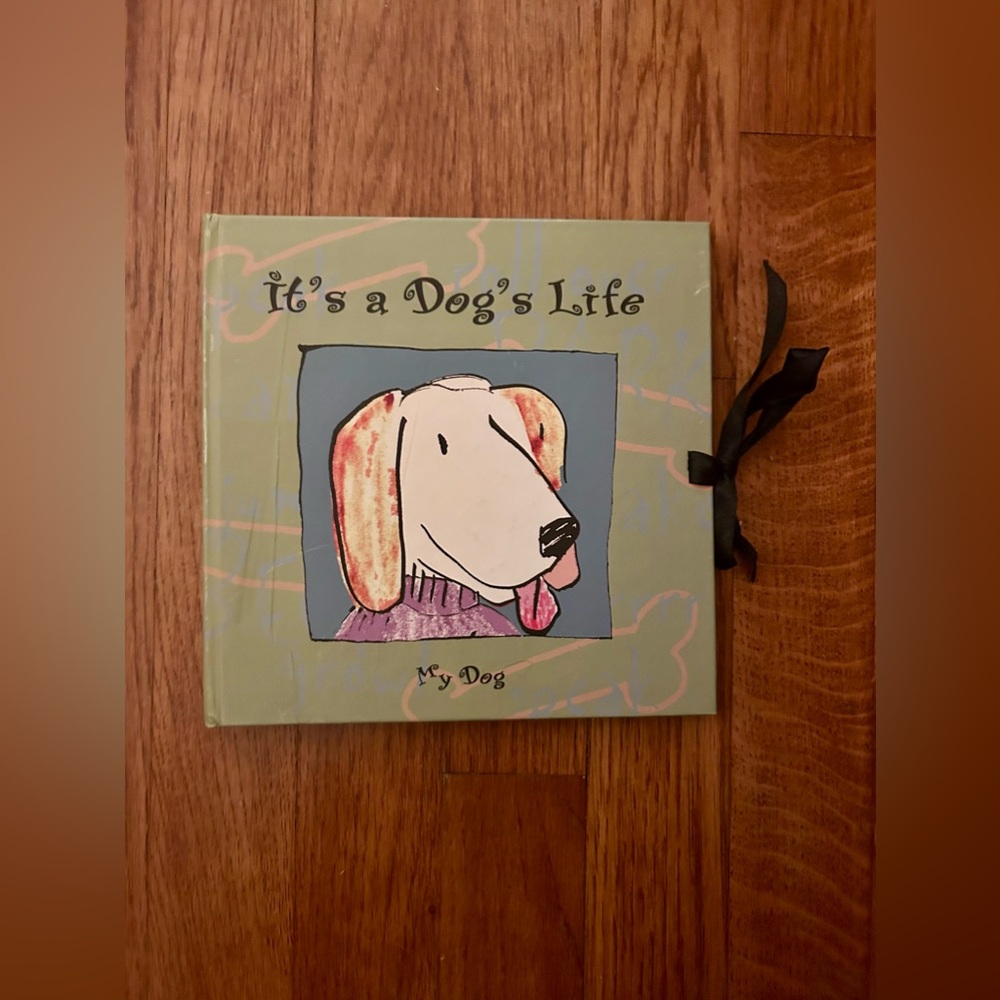 Adorable Super Cute “It’s a Dog’s Life” Scrapbook Capture Memories W/ Your Dog